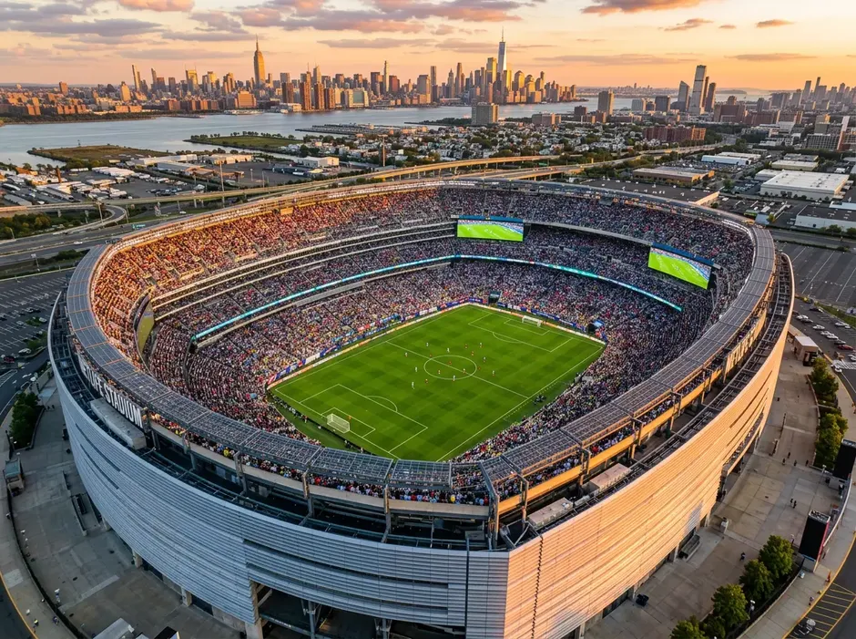 Le MetLife Stadium de New York, stade de la finale de la Coupe du Monde 2026